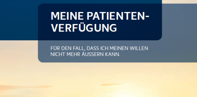 Bild für den Artikel: Neue Patientenverfügung