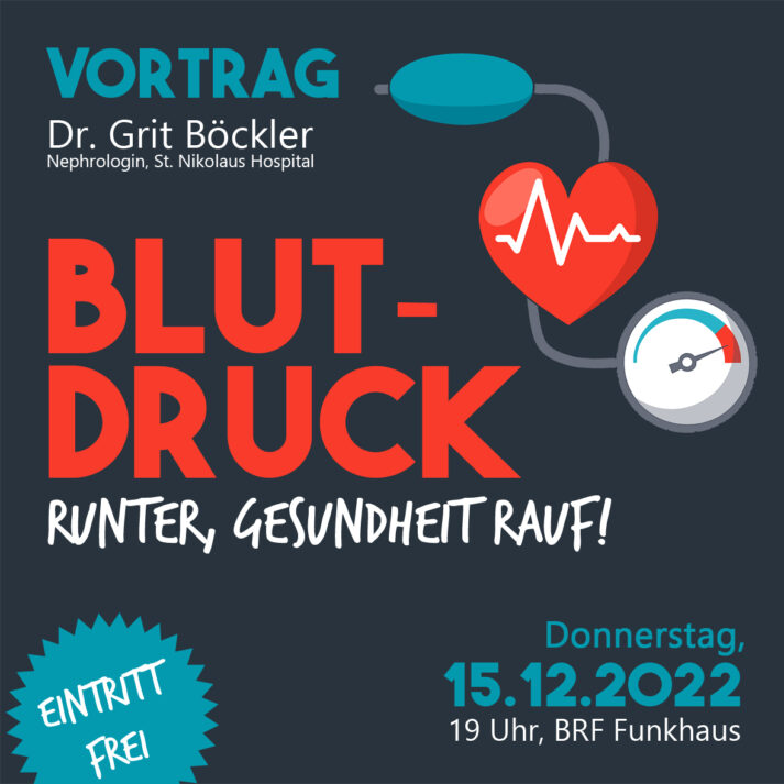 Bild für den Artikel: BlutDRUCK runter- Gesundheit rauf!