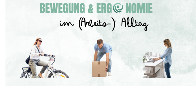 Bild für den Artikel: Bewegung & Ergonomie im (Arbeits-) Alltag