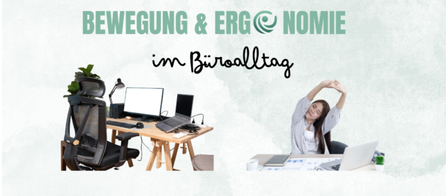 Bild für den Artikel: Bewegung & Ergonomie im Büroalltag
