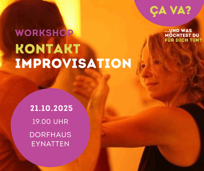 Bild für den Artikel: Workshop Kontaktimprovisation