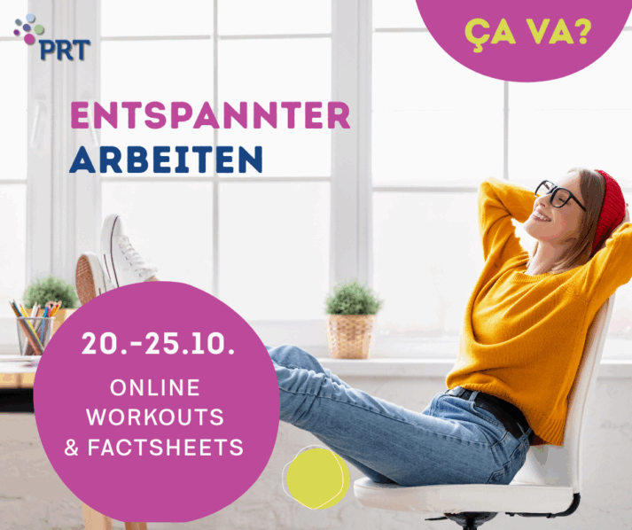 Bild für den Artikel: Entspannter Arbeiten – Workouts und Factsheets