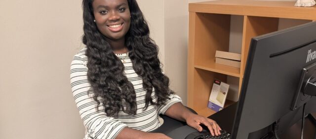 Bild für den Artikel: Bewegung gehört… nicht nur zu meiner Freizeit, sondern ist auch Teil meines Arbeitsalltags. – Sheilla F.