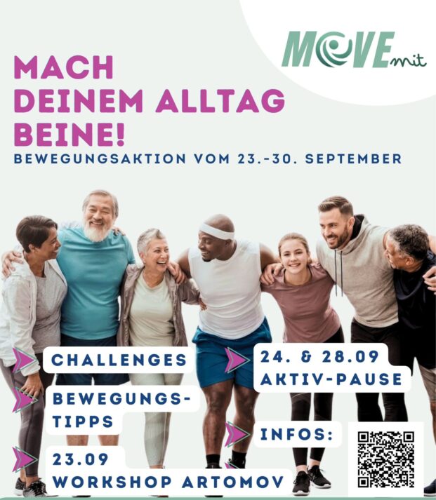 Bild für den Artikel: Mach deinem Alltag Beine – MOVEmit Challenge 2026