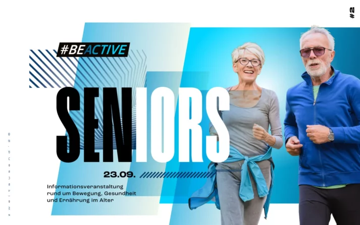 Bild für den Artikel: #BeActive Seniors: Interaktiver Vortrag LOS und PRT